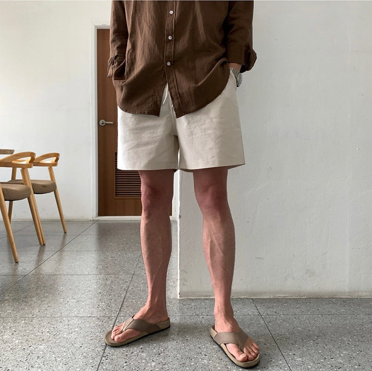 Short en lin MASAN