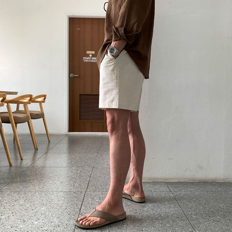 Short en lin MASAN