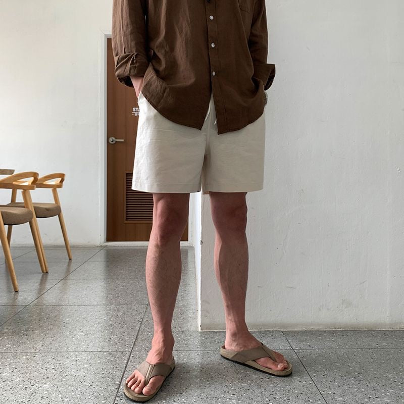 Short en lin MASAN