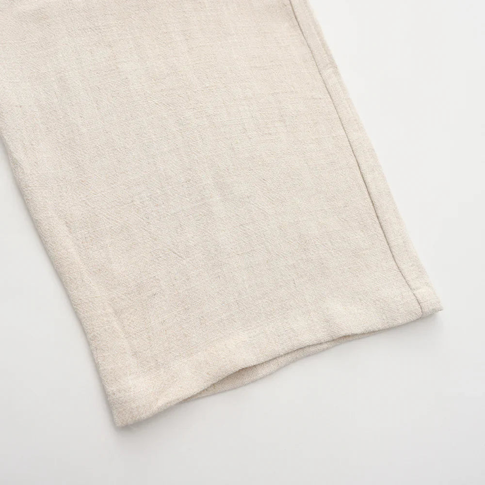 Pantalon droit en lin COMO