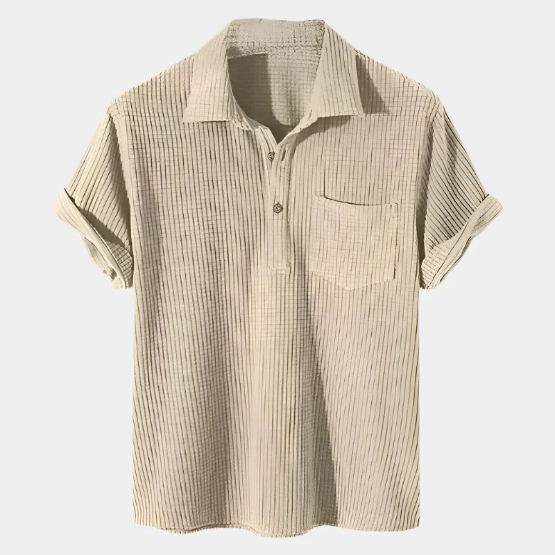 Chemise élégante texturée